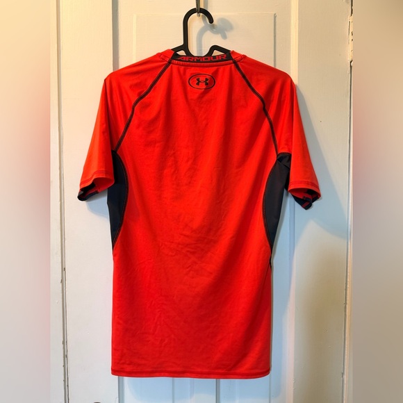 Under Armour Scarlet orange Compression Top - Picture 3 of 3